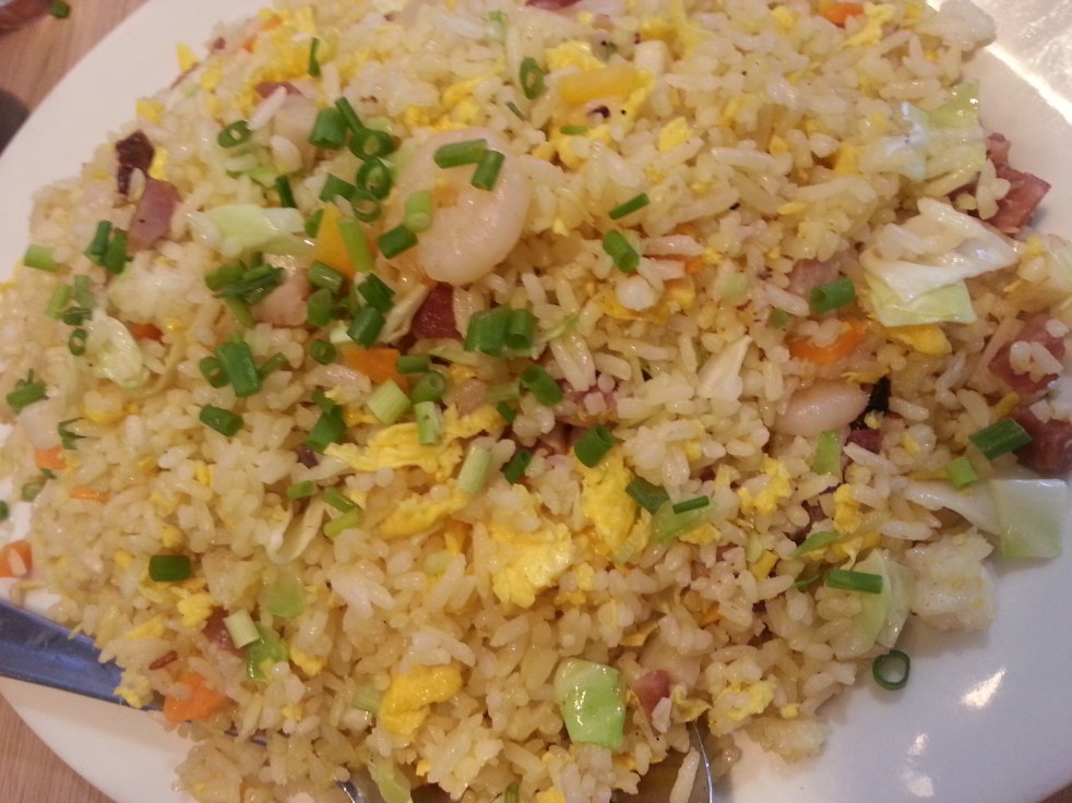 Yang Chao Rice : kanin pa lang, ulam na