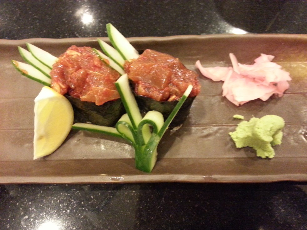 Lips opened. Yep, finished this aaaaall by himself. Lips sealed again. 😂