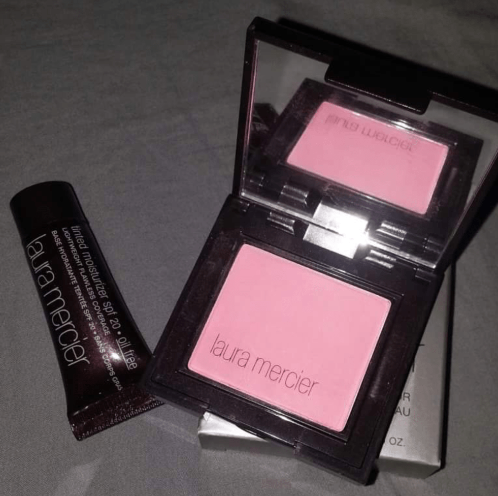 Laura Mercier Blush-On and Tinted Moisturizer