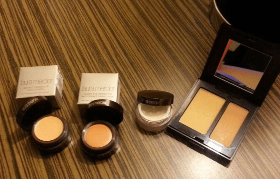 Laura Mercier Face Concealer, Eye Concealer, Eye Corrector and Brightening Powder