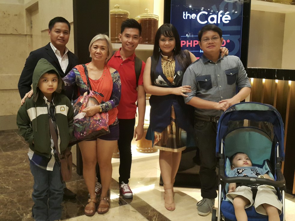 I'm wearing a blue vest from Plains & Prints that went well on this dress.