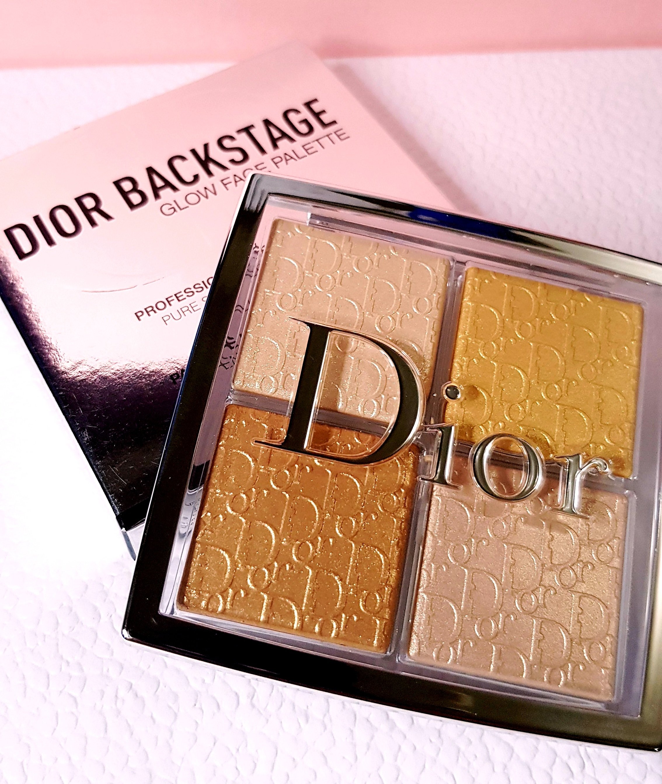 Dior Backstage Glow Face Palette in PURE GOLD – MissInformation.Blog